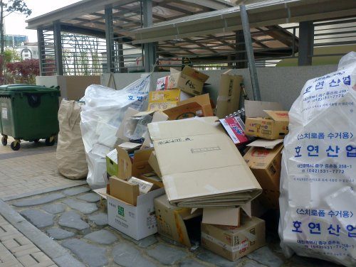 韓国のマンションのゴミ分別法は！？