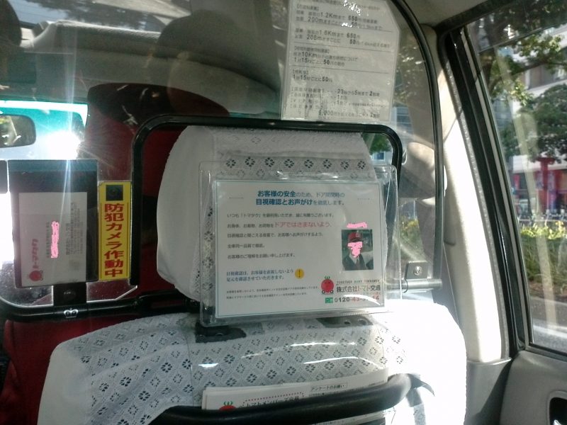 日本のタクシーに感心したナマケモノ