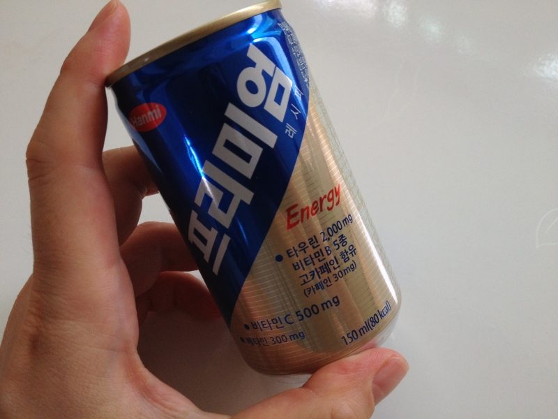 韓国の学生たちに流行っているエナジー飲料！？