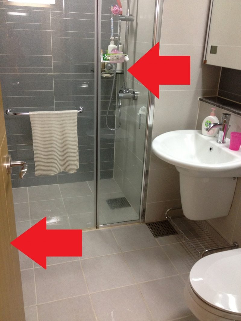 韓国、浴室ドアが悩み！？