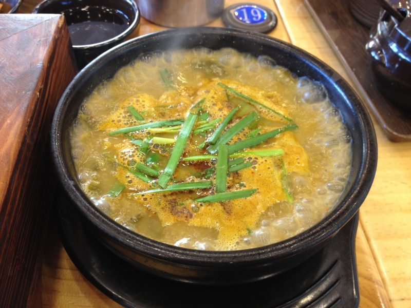 韓国料理チュオタン(どじょう鍋)を食べた！