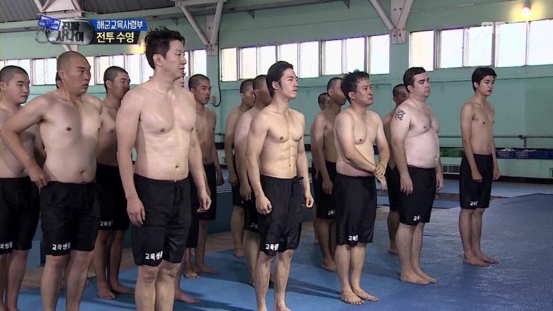 韓国の海軍生活を覗く5　～戦闘水泳(動画あり)～