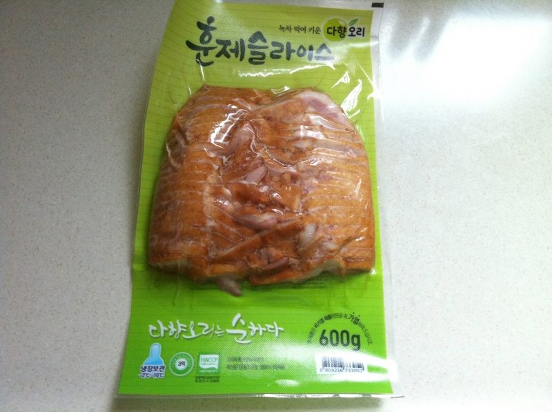 あひるの肉を食べる韓国
